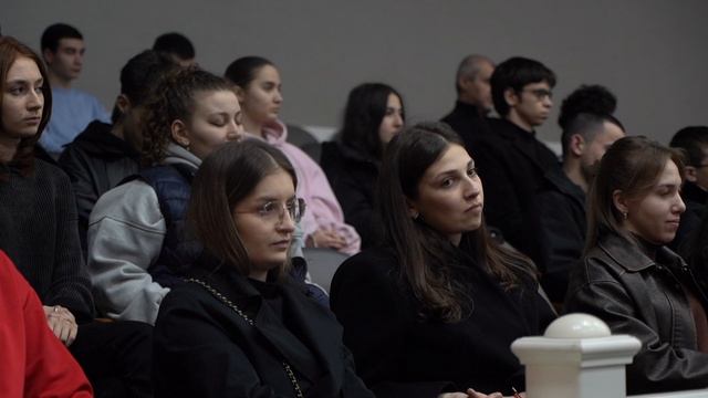 Встреча депутатов Парламента КБР со студентами КБГУ