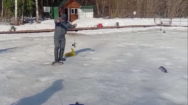 Поимки и сходы на Спорт-зоне. Клёвое место Лосиный остров.
