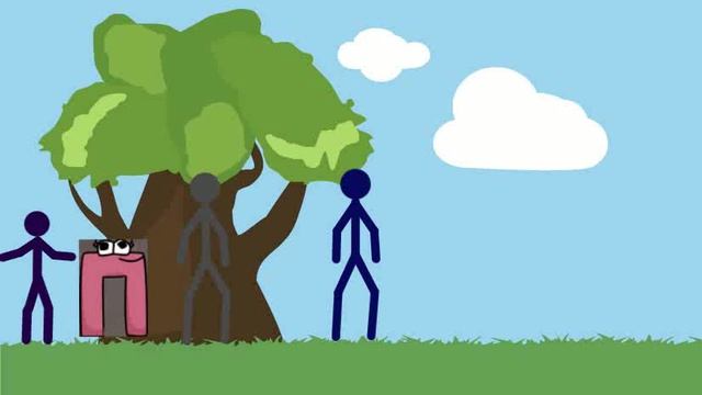 Встречаем букву п в нашем мультике