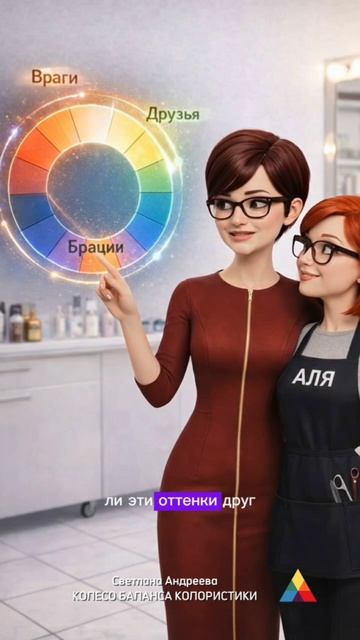 СЕРИЯ 6. Огонь и Лед. Почему не все оттенки дружат друг с другом