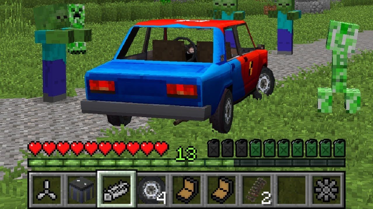 Как пройти Майнкрафт за ЖИГУЛИ？!