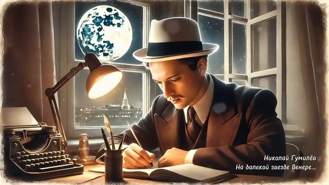 Самое светлое стихотворение Гумилёва Музыка космоса свободы и любви @PoetOasis