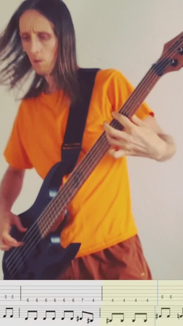 Nu Metal басрифы 7-8 #numetal #рифы #рифф #риф #метал #рок #акрида #басист #рокзвезда #табы #нюметал