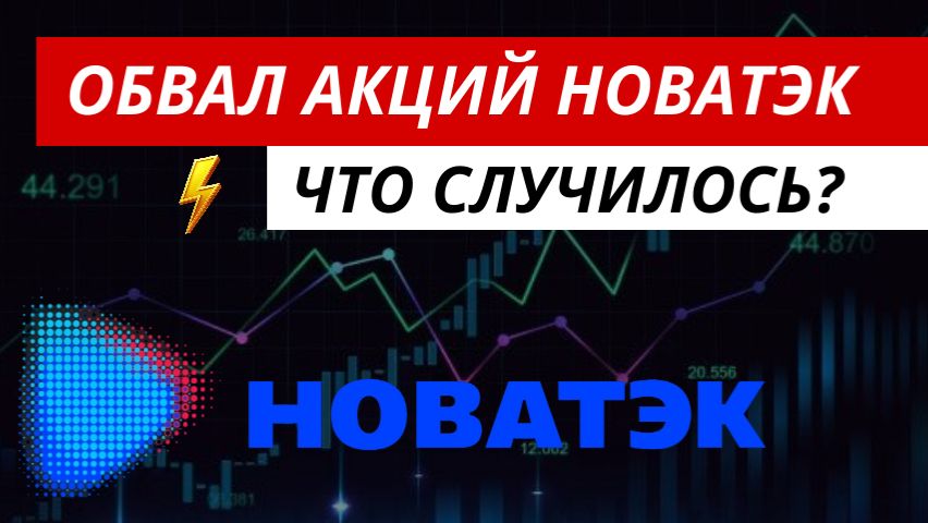 Обвал акций Новатэк  ‼️#акцииноватэк #новатэк #устьлуга