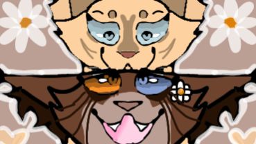 Шип-арт Ириска и Рысь. | Нарисовала просто так, шип понравился.