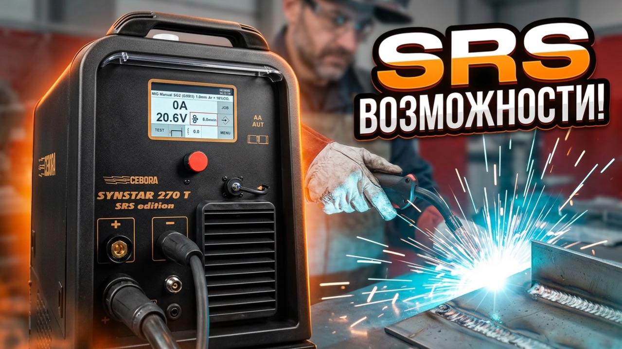 ПНР в Оренбурге - Cebora Synstar 270T SRS Edition