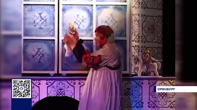 Сюжет телеканала ОРТ об артистке театра Наталье Акимовой