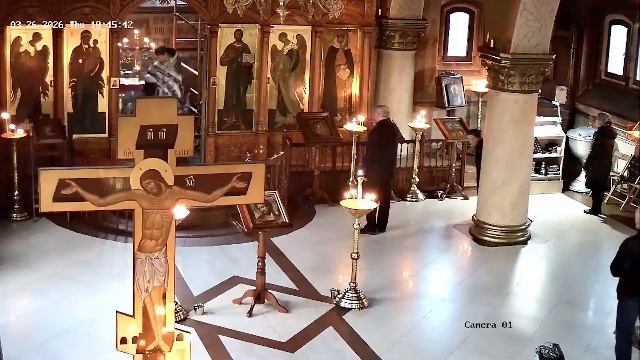 Литургия преждеосвещенных даров 26.03.2026г.  18.00