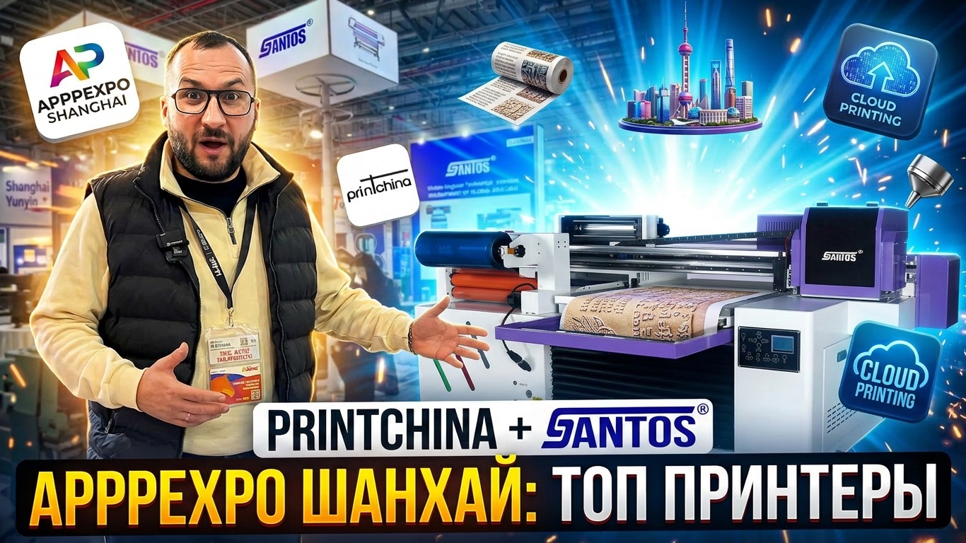 Китай глазами предпринимателя | Работаем на выставке APPPEXPO вместе с Santos в Шанхае!