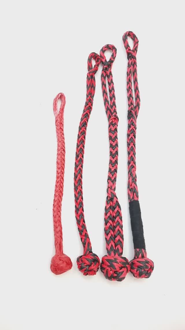 Софтшаклы из троса 8мм 4 разных.