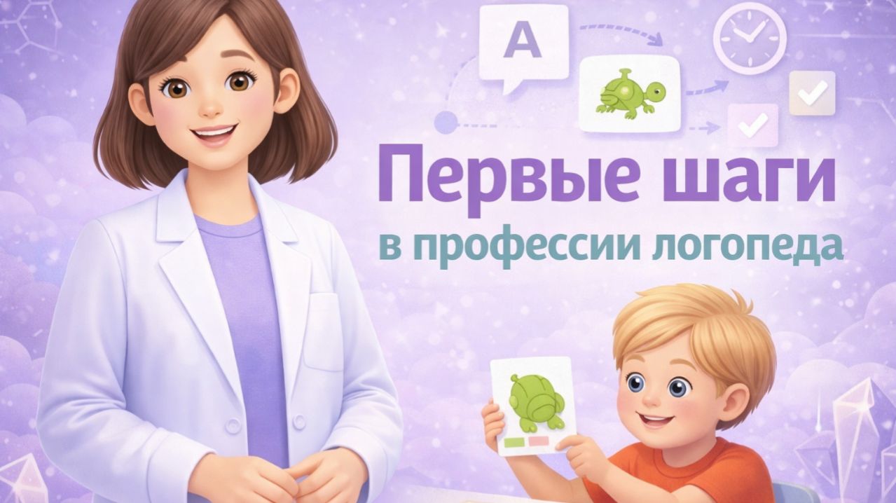 Первые шаги в профессии логопеда