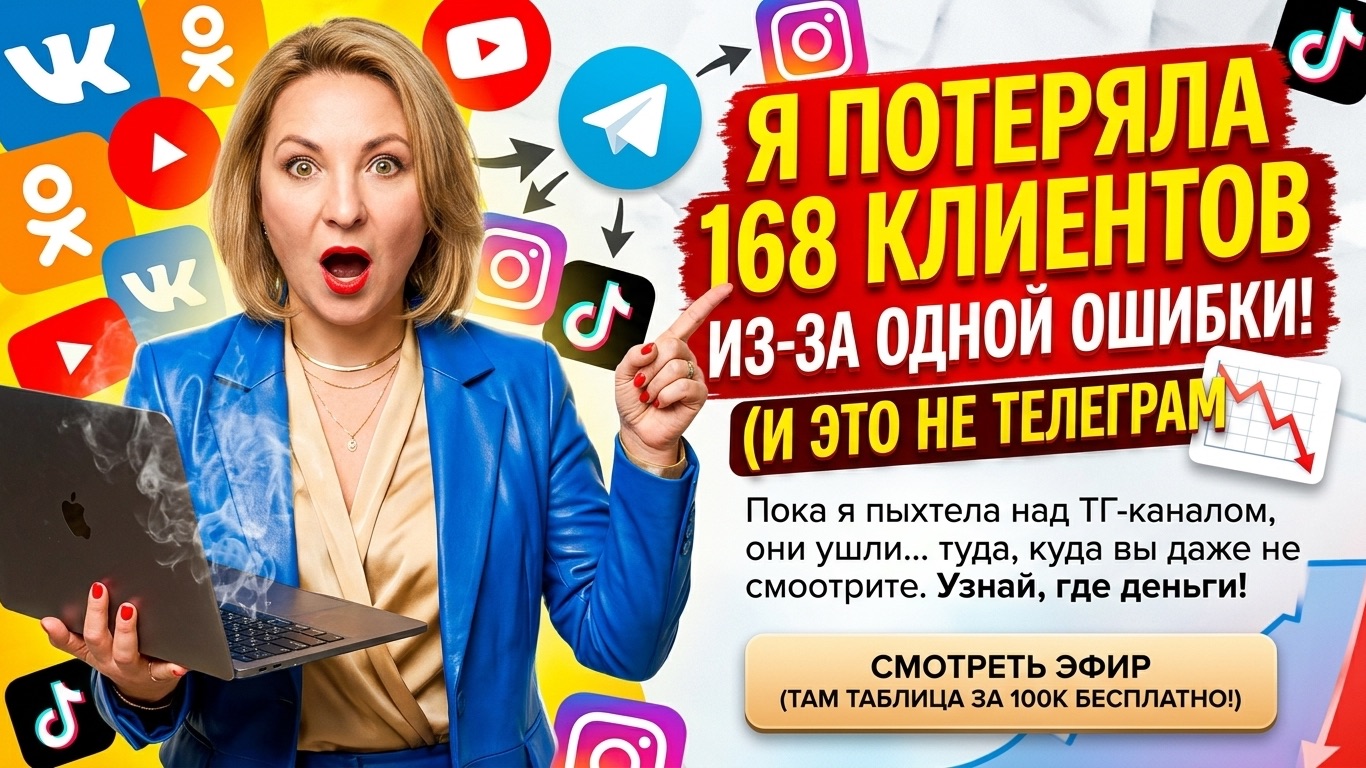 Я потеряла 168 клиентов из-за одной ошибки — и только что поняла почему