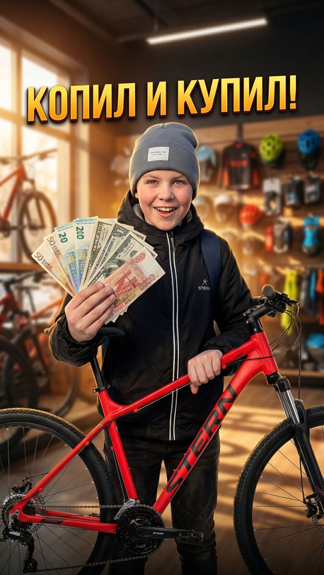 Копил и купил