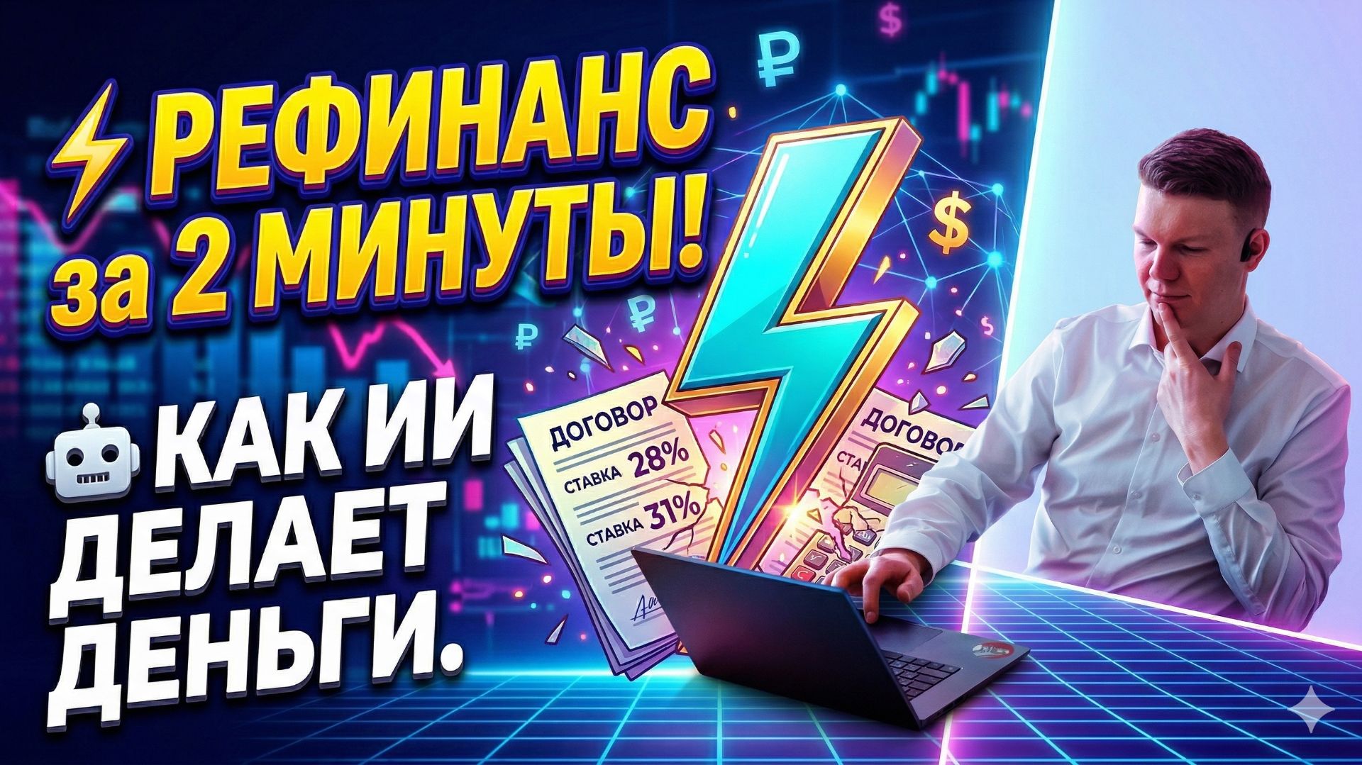 🤖 ИИ вместо аналитика: Расчет рефинансирования за 2 минуты