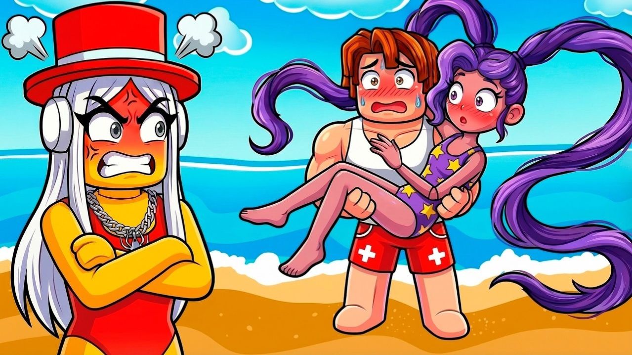 ЕДИНСТВЕННЫЙ СПАСАТЕЛЬ В АКВАПАРКЕ ТОЛЬКО ДЛЯ ДЕВУШЕК! ♂️