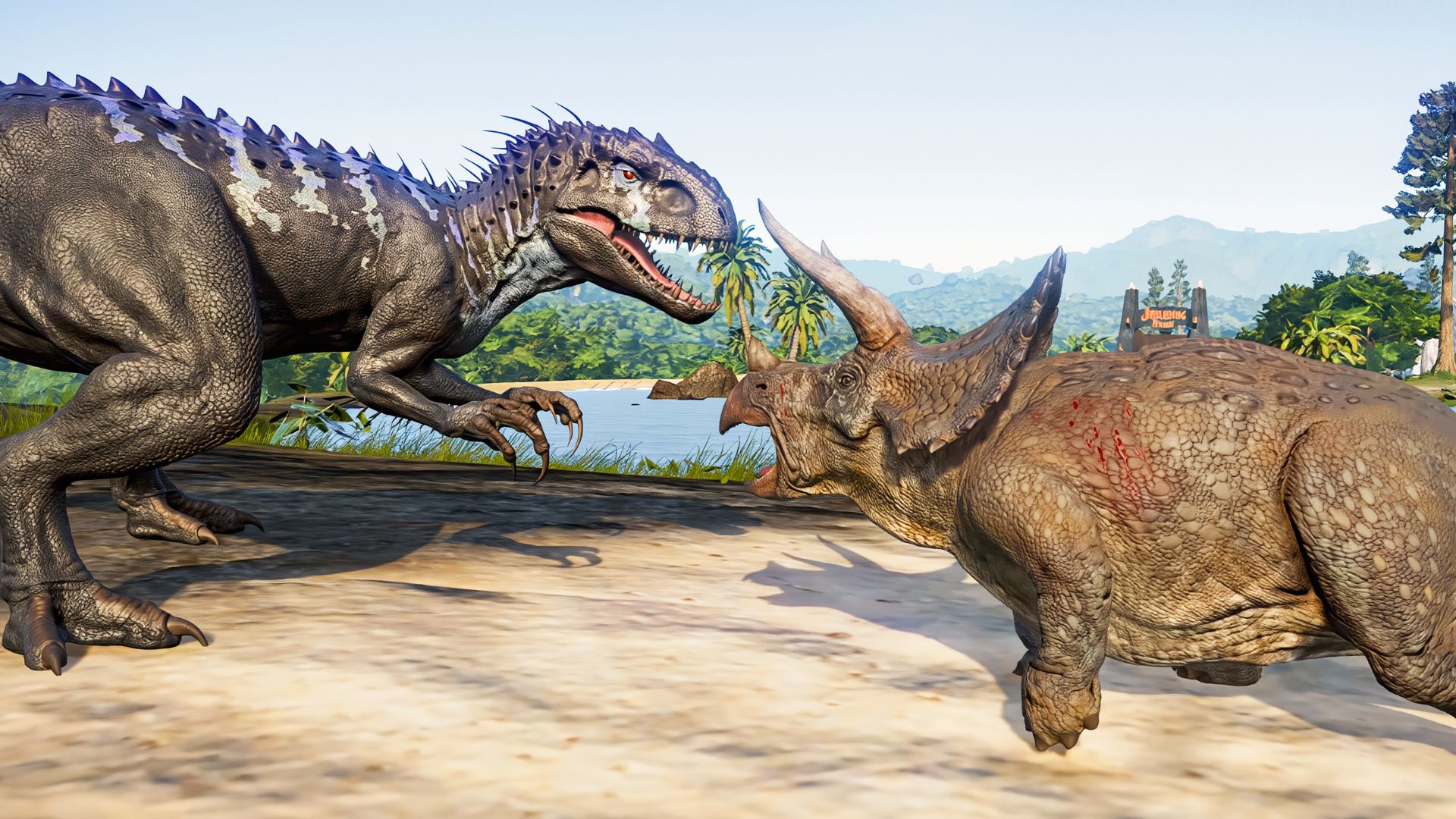 Новый Мир Динозавров. Мир Юрского периода. Битва динозавров.
