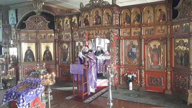 26 марта. Четверток Великого канона , проповедь иерея Виталия Щеглова.