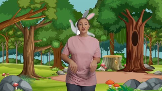 Развиваем речь малыша, детская песенка про Зайчика!