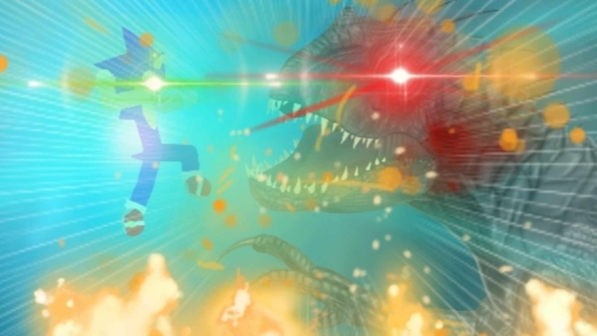 Соник Vs Индоминус Рекс | Анимация (заказ от Эмбер Ти рекс)