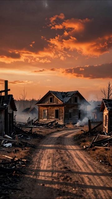 Пустота и разруха: когда надежда ушла навсегда #разрушение #пессимизм #пустота