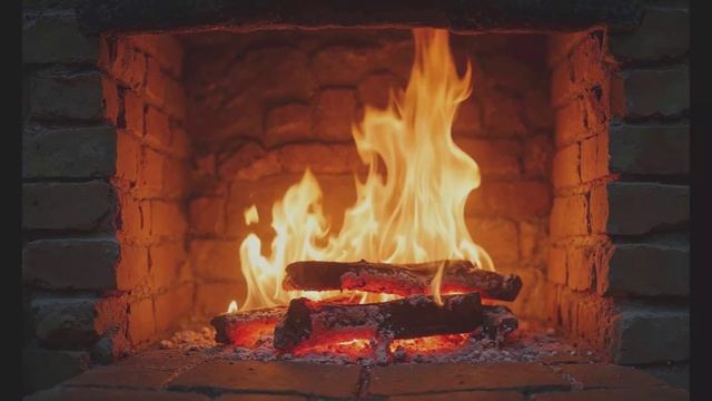 Огонь. Камин. Костер. Уютный вечер у камина.