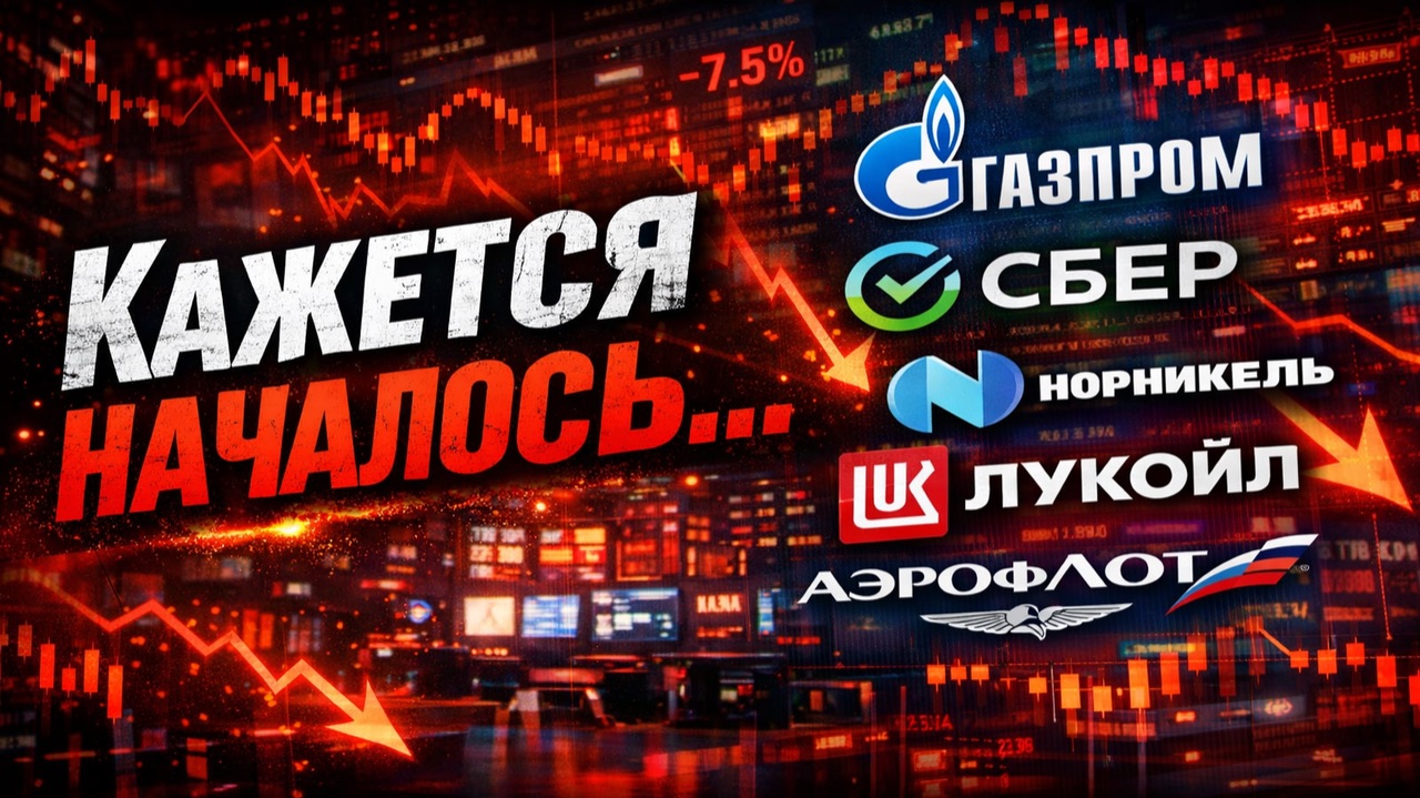 Отчет Транснефти и УЖАСНОЕ Падение Рынка Акций 💀