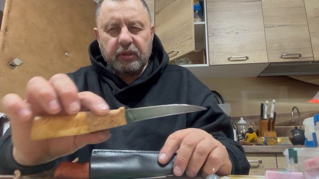 N 213 Красивый нож из QPM53 в Якутию