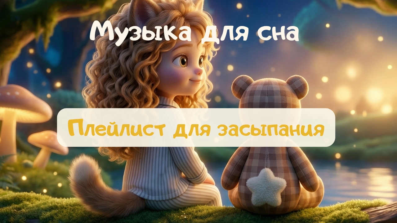 Засыпайка🌙 Музыка для сна детям | Мультик перед сном без слов | Колыбельная для малышей
