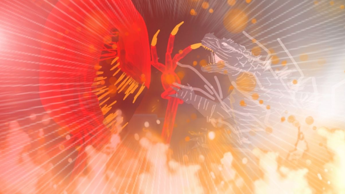 Супернова Годзилла Vs Гигантский Паразитический Титан | Анимация (часть 4/4) ФИНАЛ