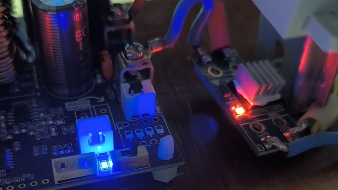 Модуль идеального диода 300А в понижайку XY7025