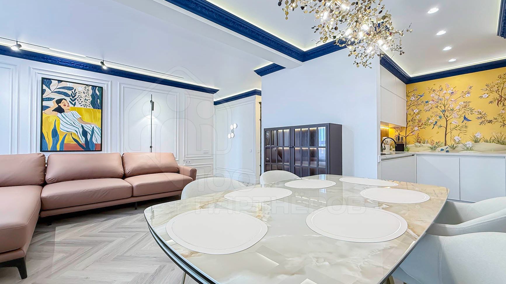 Рум-тур по новой 2-ком квартире премиум-класса ул. Юрия Левитанского, д. 16/1