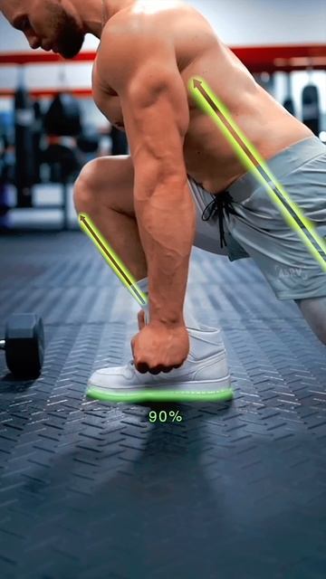 Болгарский сплит присед