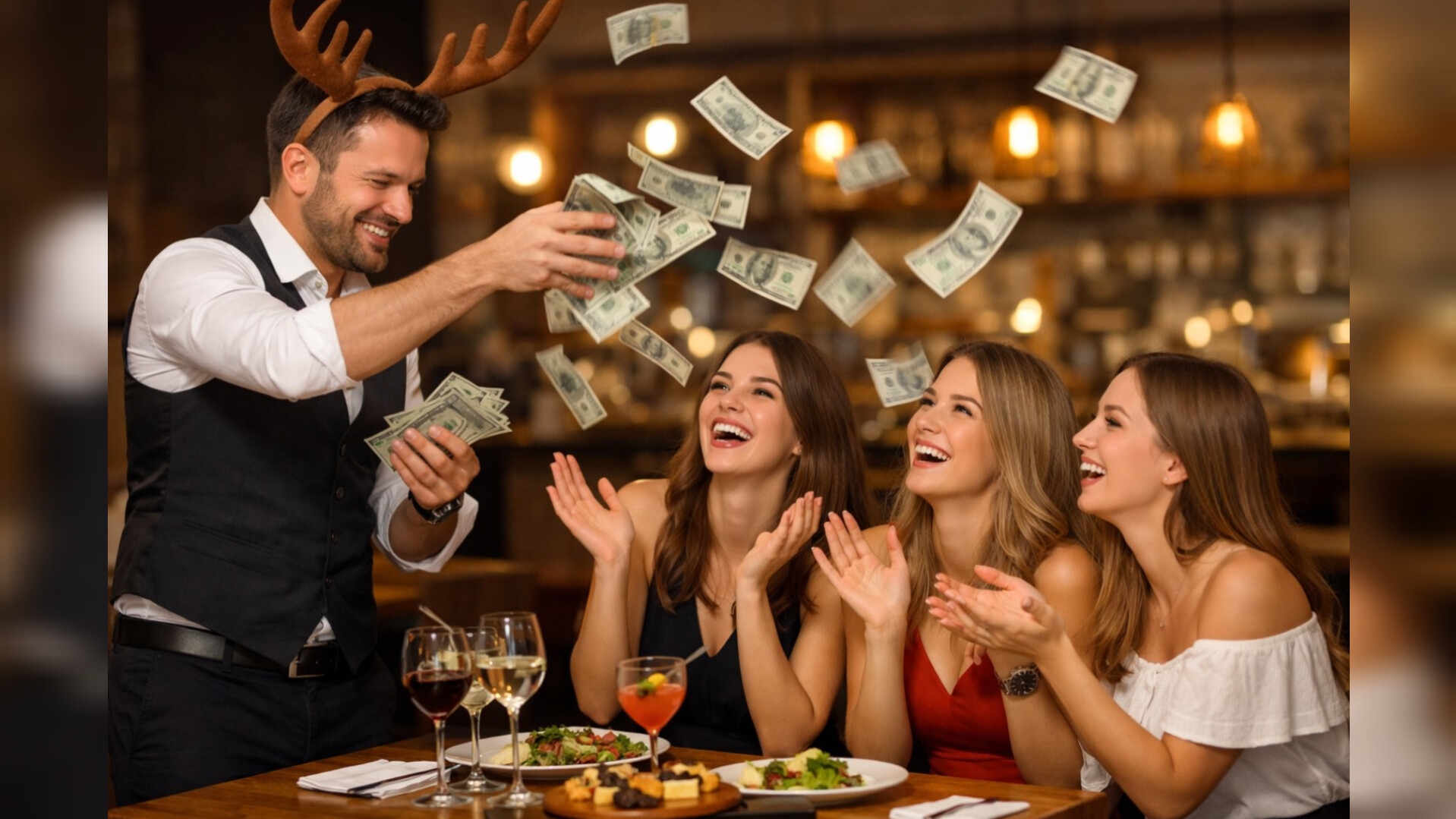 Мужчина должен оплачивать счёт за всех моих подруг в ресторане