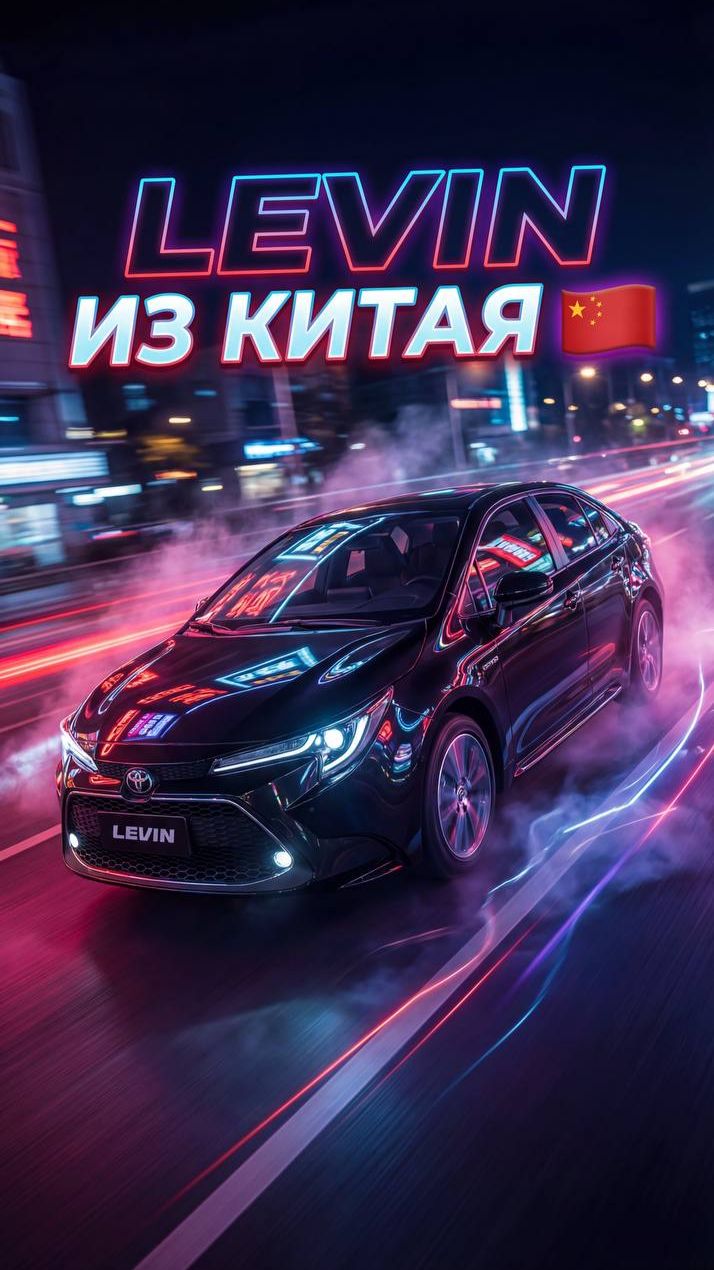 TOYOTA LEVIN из Китая