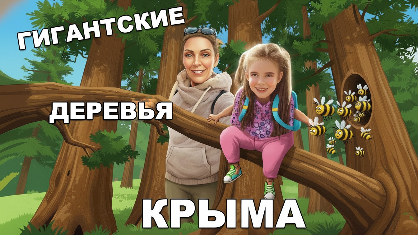 СЕКВОЙЯ. Деревья ГИГАНТЫ в Крыму