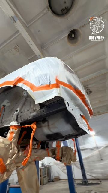 Антикоррозийная обработка днища кузова автомобиля KIA RIO X