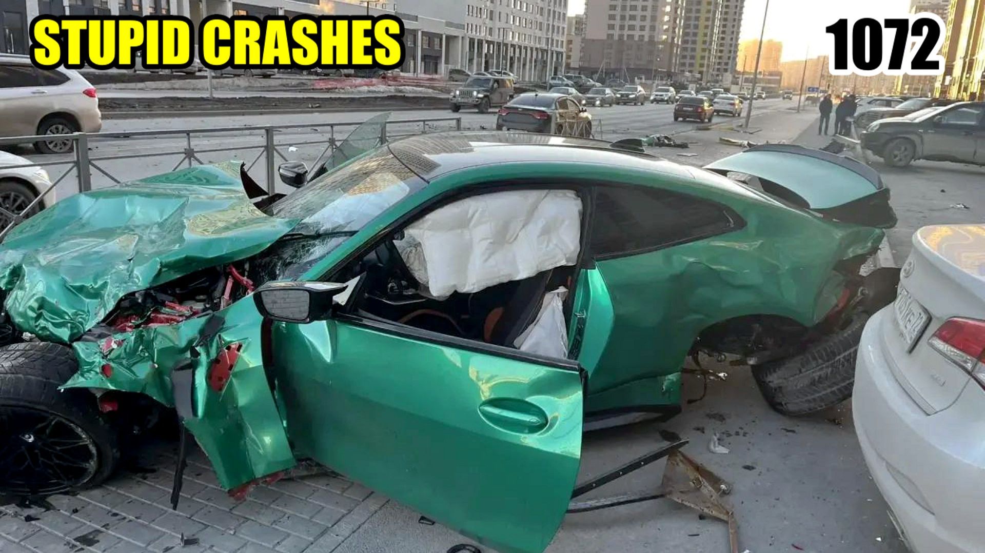 Подборка аварий и дтп на видеорегистратор. 27 03 26