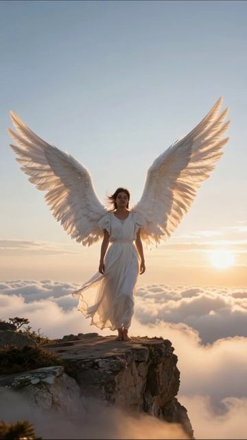 Ангел на вершине мира #красота #душевныйпокой #вдохновение