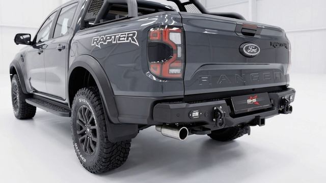 Бампер силовой задний BMS PRO-Line для Ford Ranger Raptor 2022-2025