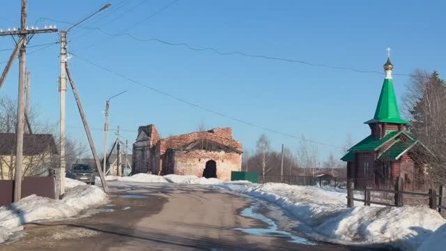 Архиерейский визит в  приходы Усть-Вымского церковного округа республика Коми
