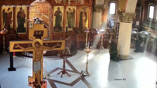 Литургия преждеосвещенных даров. 9.00,  27.03. 2026г.