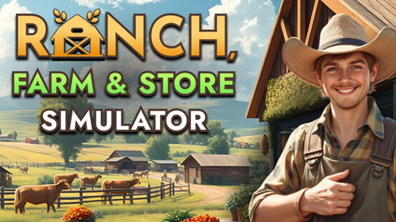 Ranch Farm And Store Simulator - Первый обзор нового ранчо (1 серия)