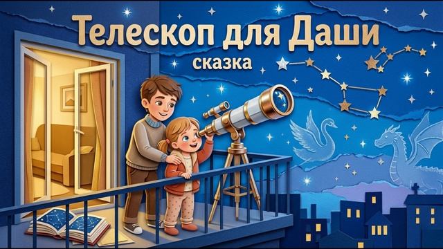 🔭 Телескоп для Даши | Аудиосказка 🎧