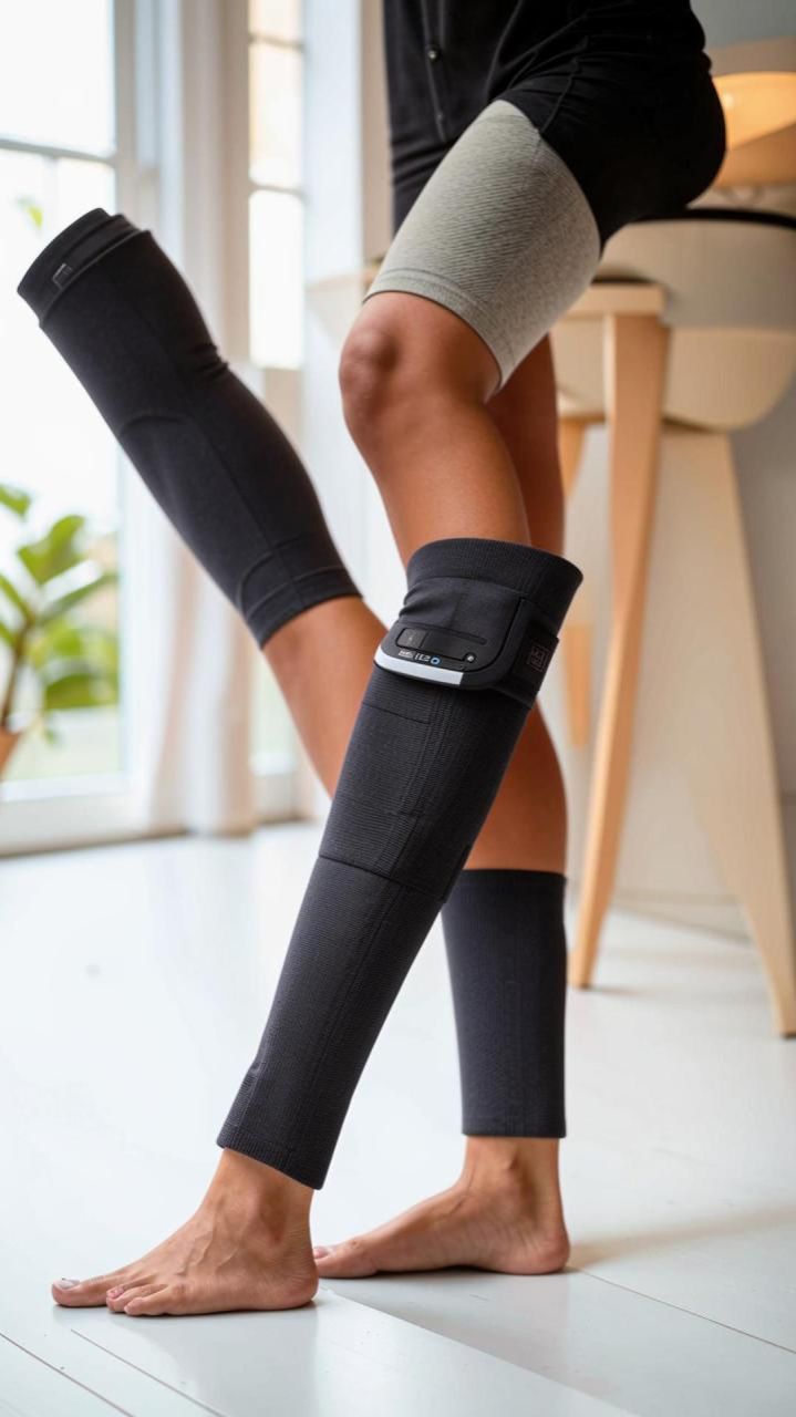 Однотонная электрическая грелка для ног