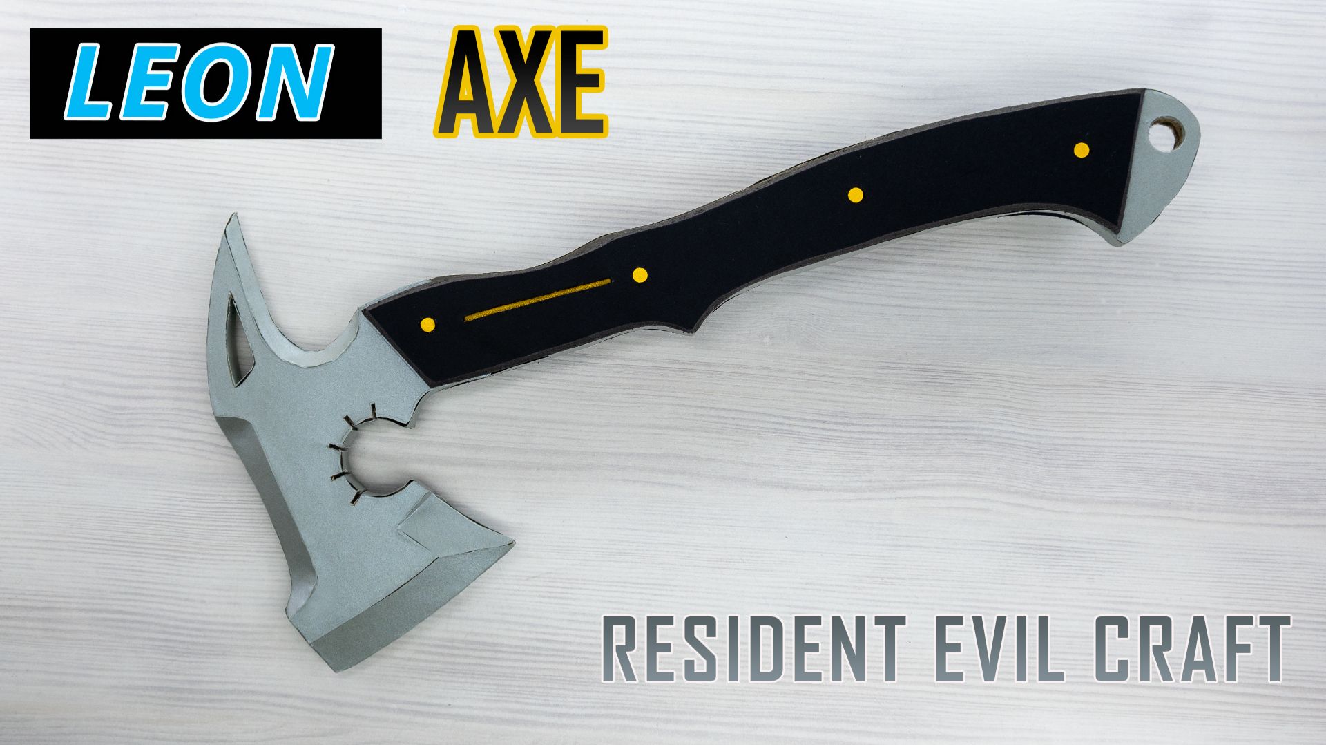 Как сделать Топор Resident Evil своими руками