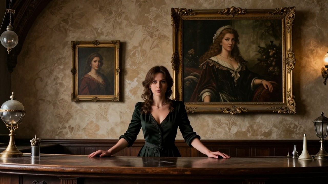 🇩🇪 🏰 Волшебная картина Ханны! (меняет пропорции) [Готика 2 НВ]