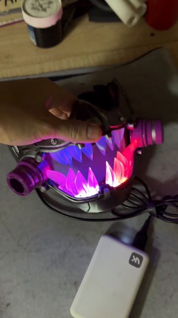 CYBERNEON моя авторская Cosplay маска #shorts