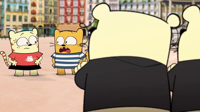 Олли и Мун,  6 серия. Пижама, пропавшая в Испании