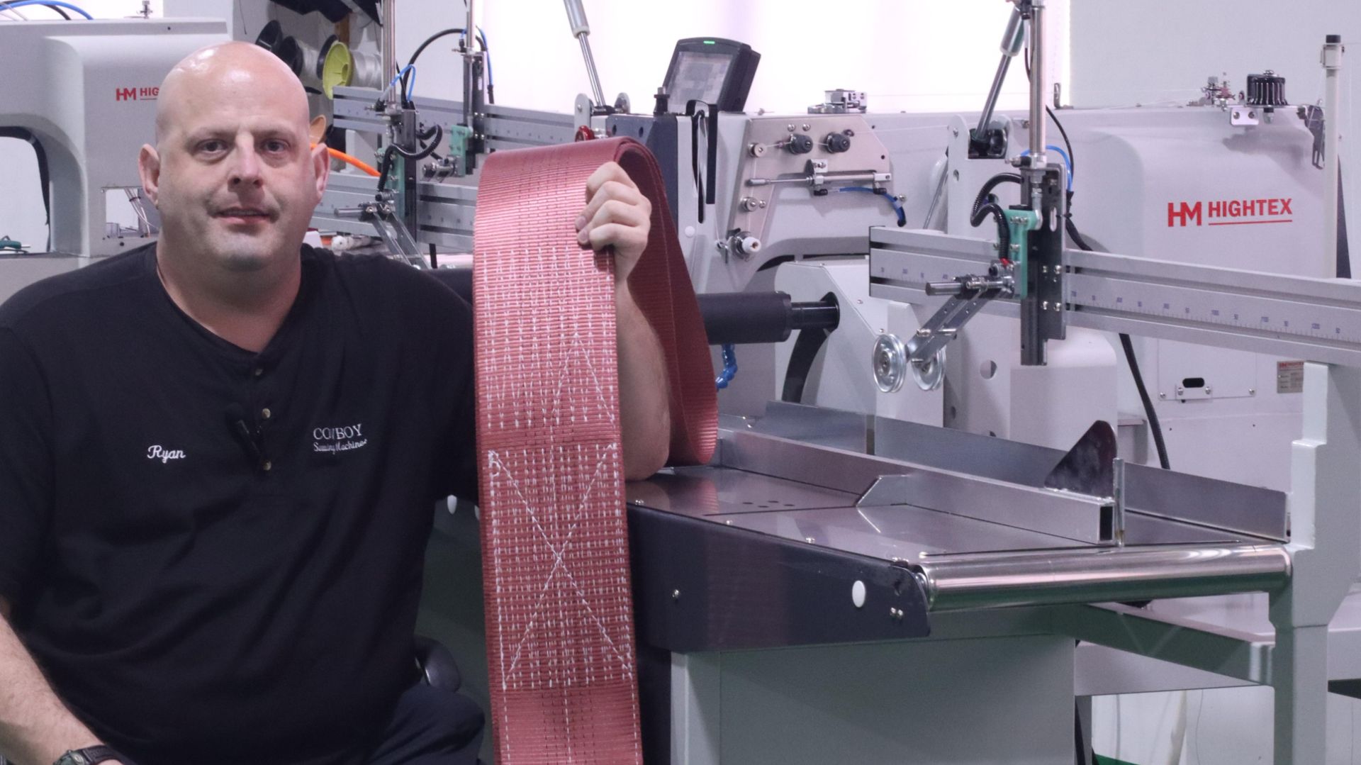 новая революционная автоматическая швейная машина для текстильные стропы