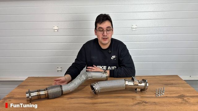 Даунпайп для двигателя BMW S58